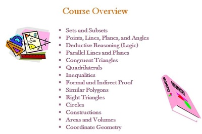 on line geometry course